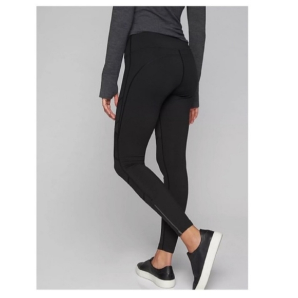 athleta leggings with zippers